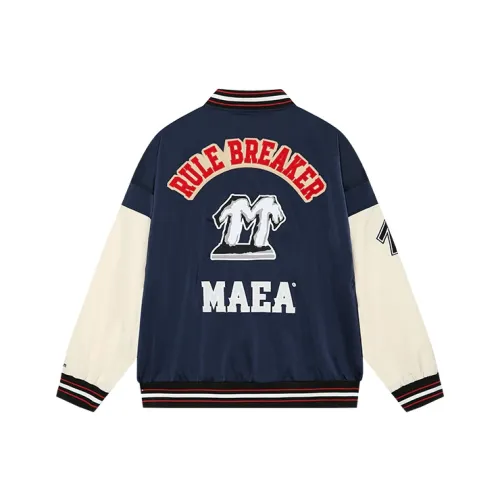 MAEA Бейсбольная куртка Весна-осень Унисекс