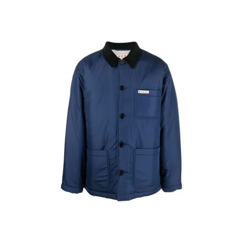 MARNI Синий Мужской Куртки