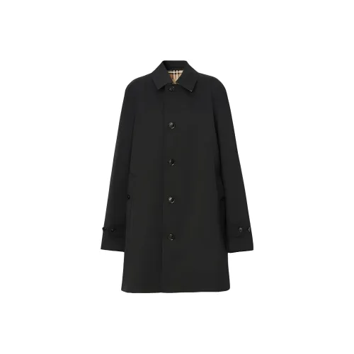 Burberry Черное Мужское Пальто