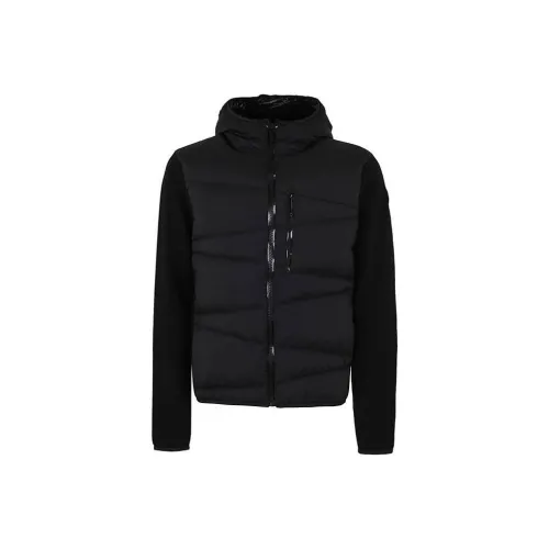 MONCLER Черный Мужской Пуховик