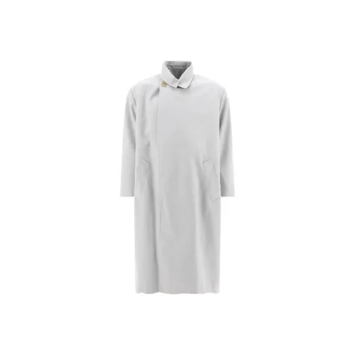 Balenciaga Пальто Стандартное Мужское Светло-Серое