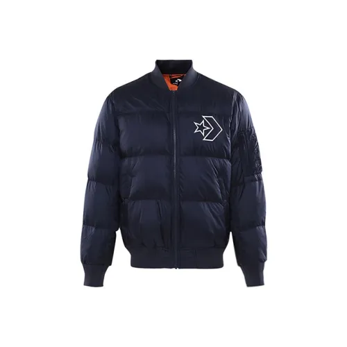 Конверс Бейсбольная куртка Мужская Темно-синяя