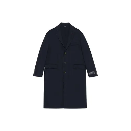 GUCCI SS24 Пальто Мужское Темно-синий