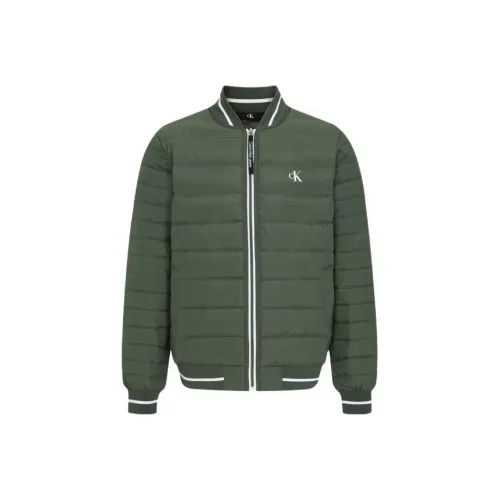 CALVIN KLEIN Пуховик Мужской Армейский Зеленый