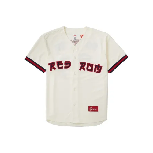 Supreme SS19 Унисекс Бейсбольные Джерси