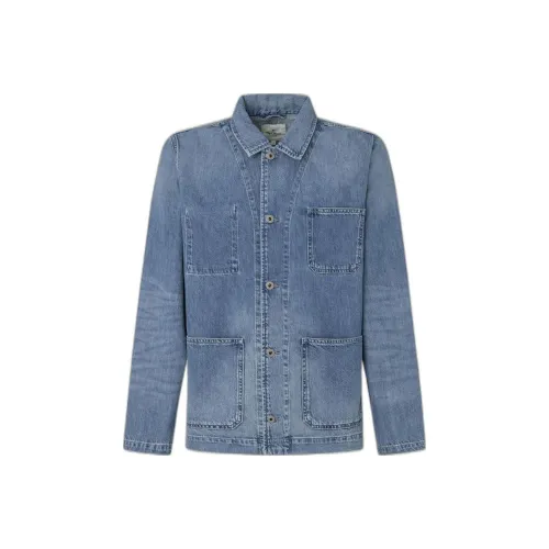 Pepe Jeans Denim Jacket Men's Blue