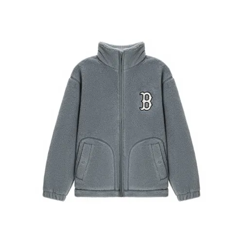 MLB Серый Унисекс Бархатные Куртки