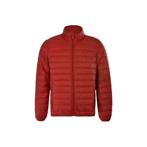 ARMANI JEANS Красный Мужской Пуховик