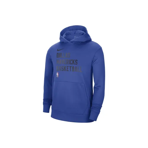 Nike x NBA Dallas Mavericks 2023 24 Performance Spotlight On Court Practice Sweatshirt Unisex Royal Blue Найк x НБА Даллас Маверикс 2023 24 Performance Spotlight On Court Practice Толстовка Унисекс Королевский Синий