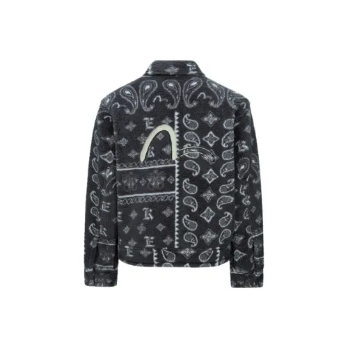 EVISU Угольный Серый Мужские Куртки