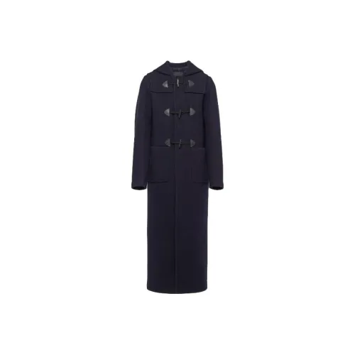 PRADA FW23 Пальто Мужское Темно-синий