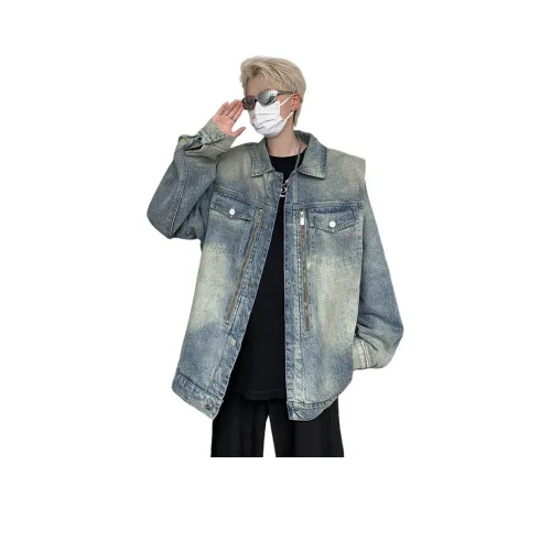 ROUBINI Denim Jacket Unisex Blue ROUBINI Деним Куртка Унисекс Синий