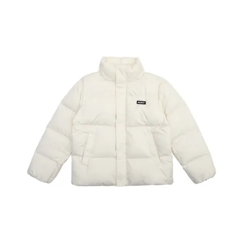 Nerdy Молочно-белый Унисекс Пуховики