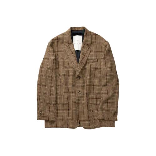 SONG FOR THE MUTE SS25 Бизнес-костюм мужской коричневый