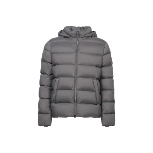 HERNO Куртки Пальто Мужской Угольный Серый