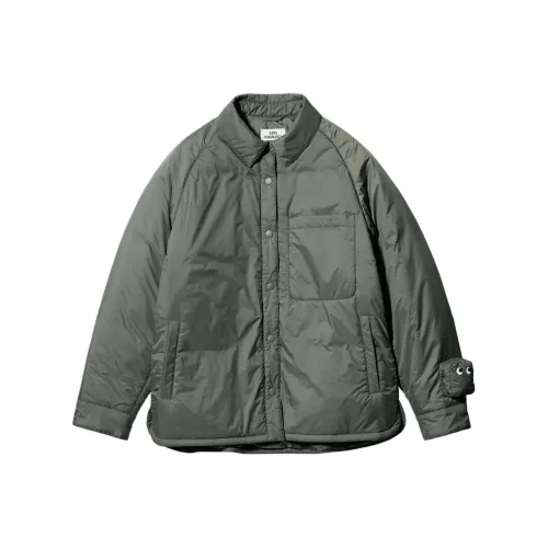 UNIQLO Anya Hindmarch Co Бренд Оливковый Унисекс Куртки