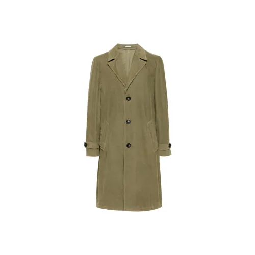 Massimo Alba Olive Green Мужское Пальто