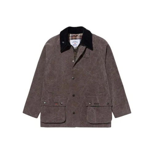 NOAH Barbour Коллаборация Черная Унисекс Куртка