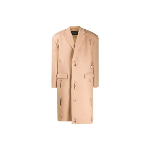 RAF SIMONS Коричневое унисекс пальто