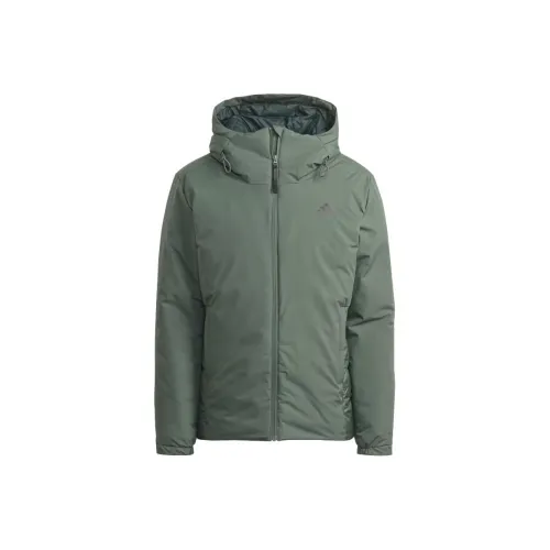 Adidas Зеленый Мужской Пуховик