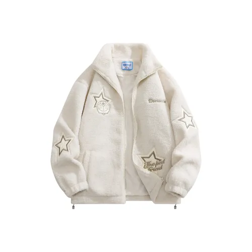 DoraemonA Velvet Feel Coat Unisex ДораэмонA Вельвет Feel Пальто Унисекс