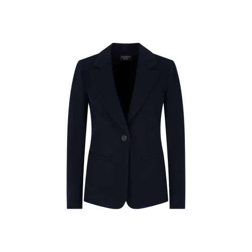 EMPORIO ARMANI Бизнес-костюм Пальто Мужской Морской Синий