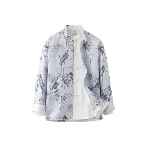 XUANSHENG Куртки и Пальто Мужской Светло-Серый