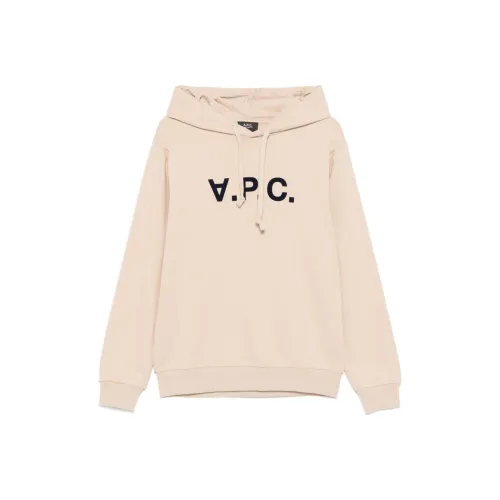 A.P.C. Joint Paragraph FW24 Свитшот Унисекс Бежевый