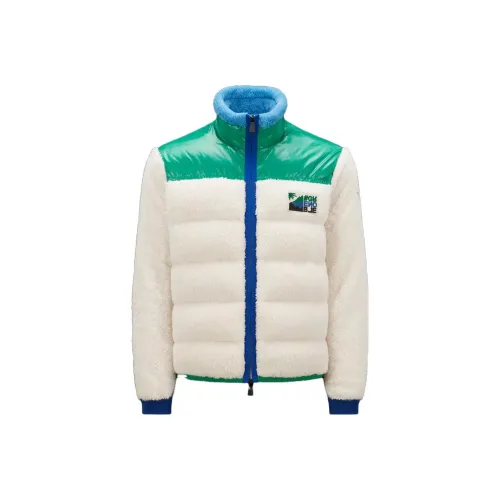 Moncler Padded Corduroy Collection Пуховик Мужской Белый