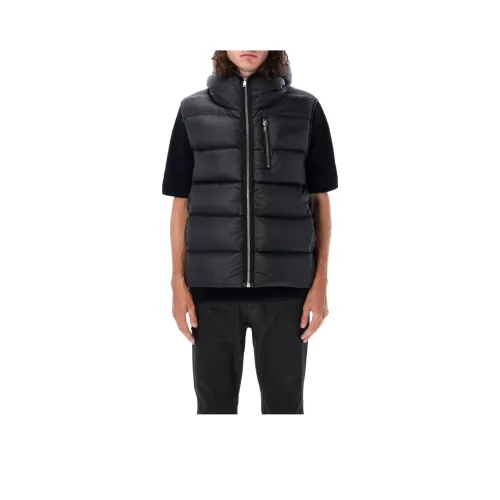 RICK OWENS совместный бренд Черные мужские жилеты