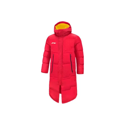 LINING Красный Унисекс Пуховики