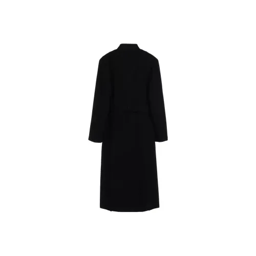 Yohji Yamamoto Черное Унисекс Пальто