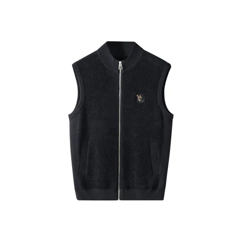 FORTEI Мужские черные жилеты