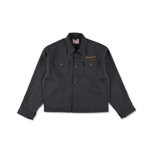 Wind And Sea WRANGLER Co Branded Модель Угольно-серый Унисекс Куртки