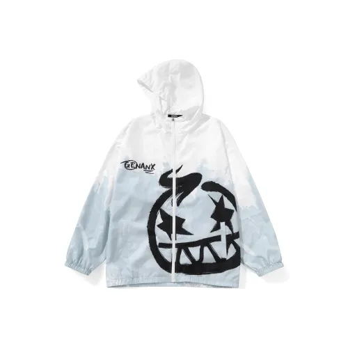 GENANX Одежда с защитой от солнца Унисекс Белый