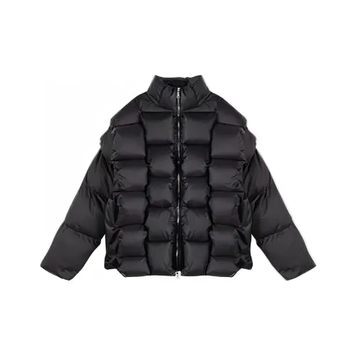 0 CROWORLD Черный мужской пуховик