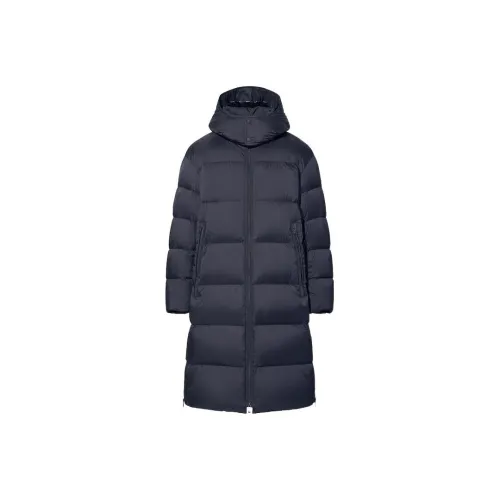 UNIQLO FW20 Jil Sander Collaboration Series Пуховик Мужской Темно-синий