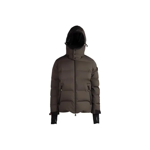 Moncler Пуховик Мужской Темно-умбровый