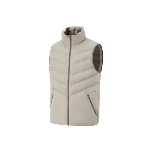 LINING Fondue Down Series Жилет Мужской Пыльно-Серый