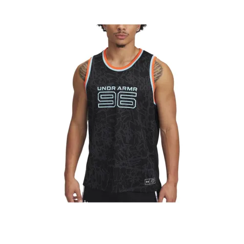 Under Armour Топ без рукавов Мужской Черный