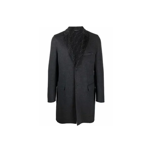 Fendi Черное Мужское Пальто