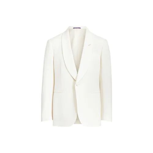 Ralph Lauren Purple Label Бизнес-костюм Пальто Мужской Айвори