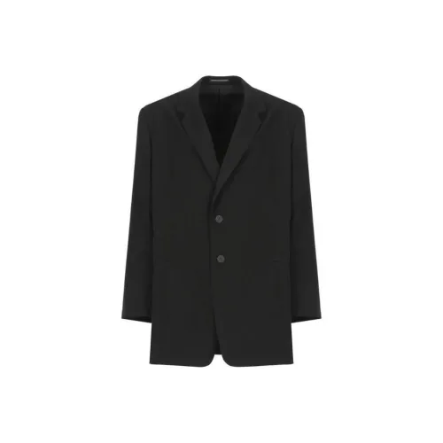 Yohji Yamamoto Pour Homme Бизнес-костюм мужской черный