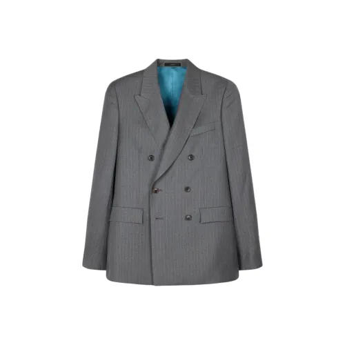 Paul Smith SS25 Бизнес-костюм мужской серый