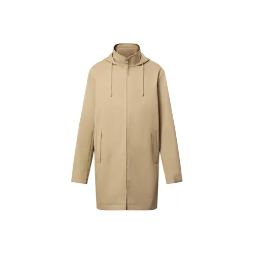 LOUIS VUITTON Бежевый Мужской Пальто