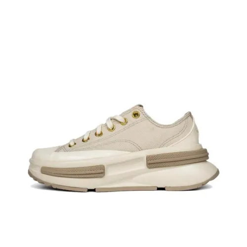 Конверс Run Star Legacy CX Low-Top Canvas Shoes Beige Women's