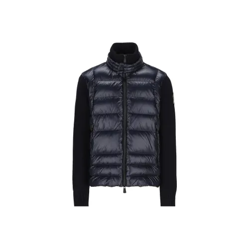 Moncler Grenoble Пуховик Мужской Navy Blue