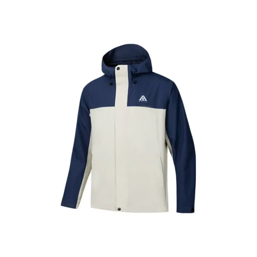 ANTA Термическая ветровка мужская синяя серая