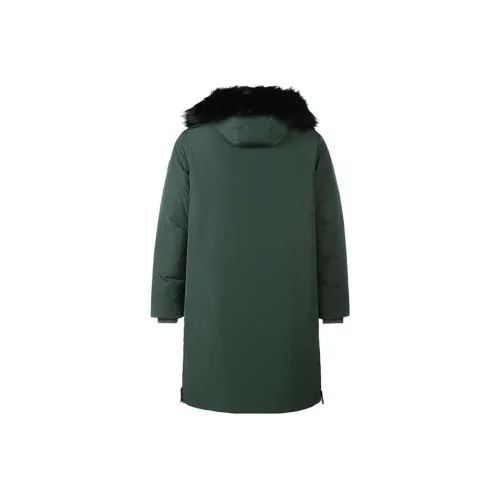 EMPORIO ARMANI Зеленый Мужской Пуховик