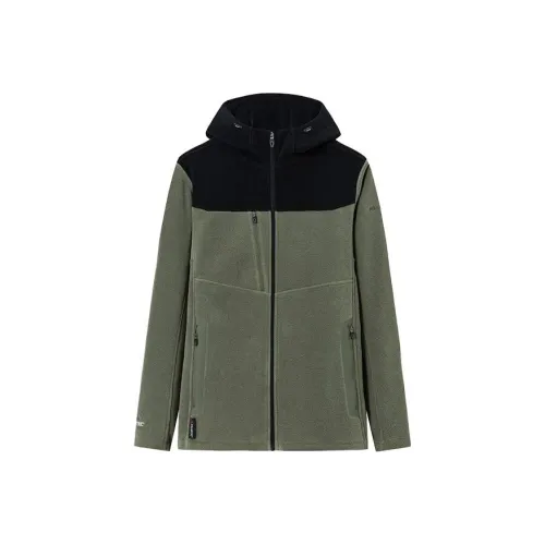 Anta Мутный оливковый зеленый/Основной черный Мужские куртки